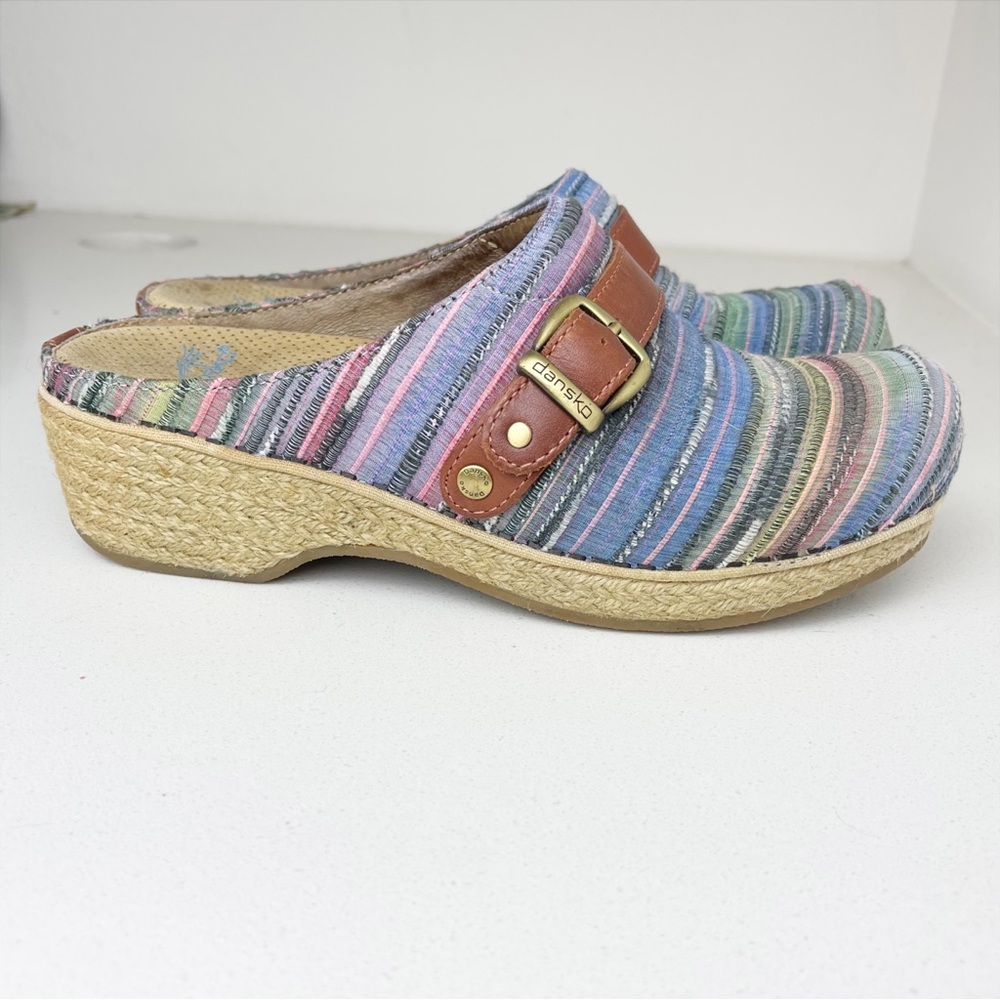 Dansko colorful clogs EU 38 US 7.5-8 - Picture 3 of 8